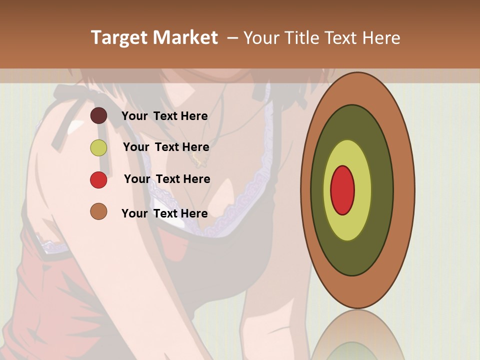 A Woman Sitting On The Ground With Her Legs Crossed PowerPoint Template