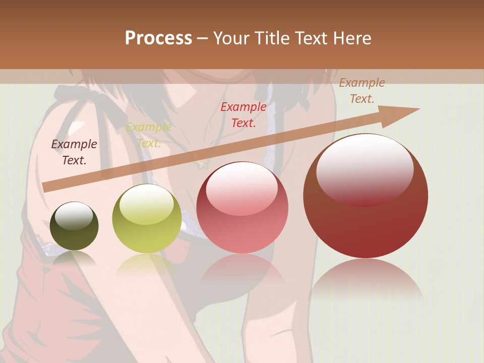 A Woman Sitting On The Ground With Her Legs Crossed PowerPoint Template