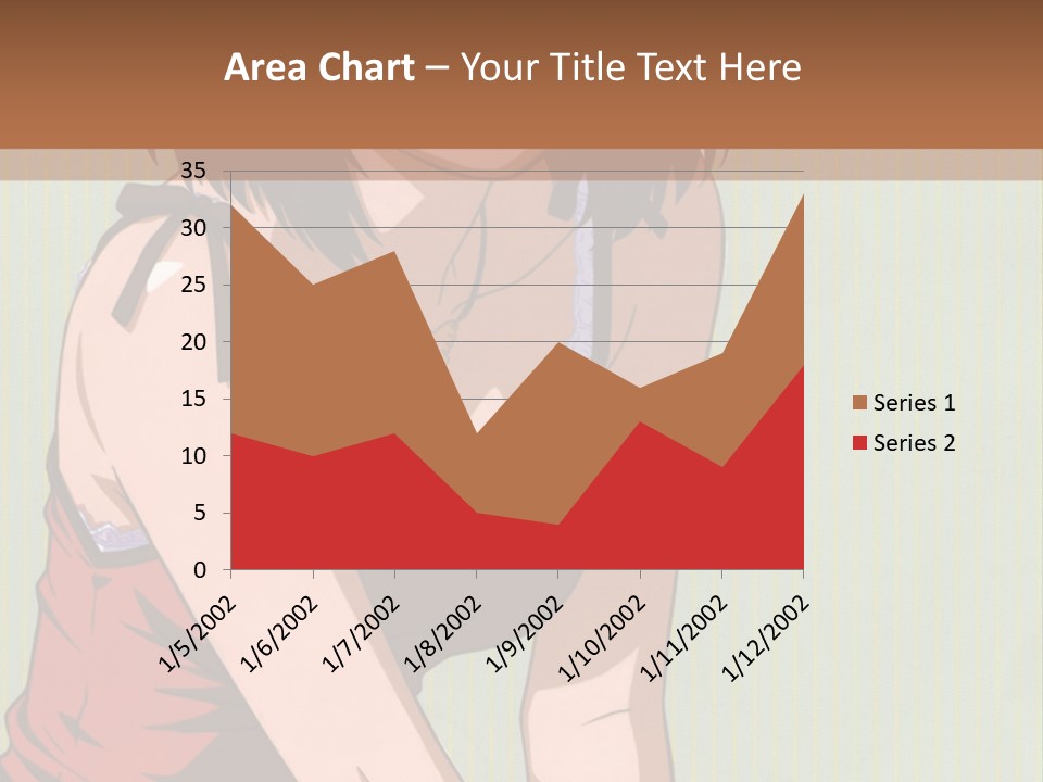 A Woman Sitting On The Ground With Her Legs Crossed PowerPoint Template