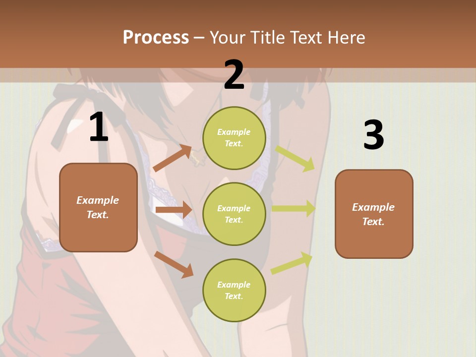 A Woman Sitting On The Ground With Her Legs Crossed PowerPoint Template