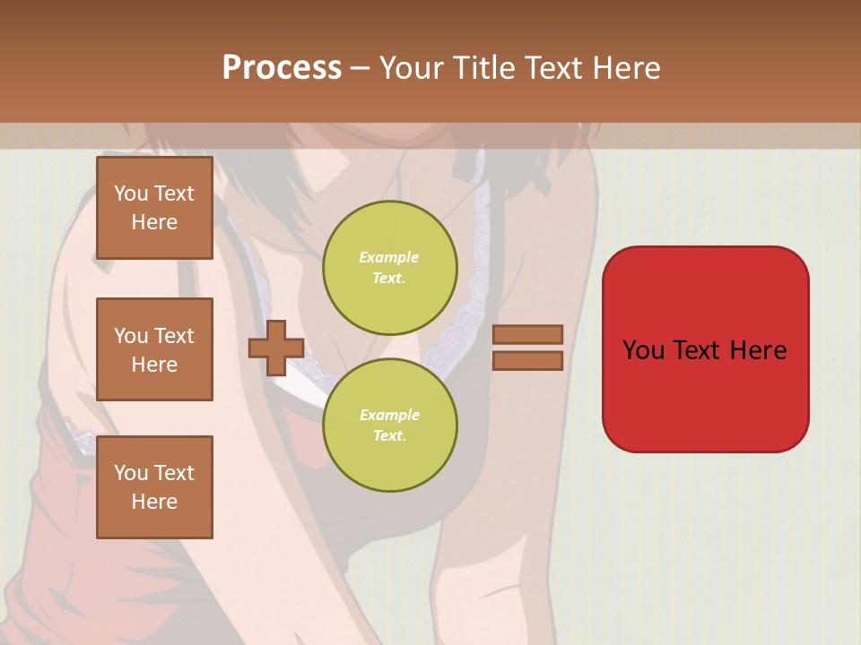 A Woman Sitting On The Ground With Her Legs Crossed PowerPoint Template