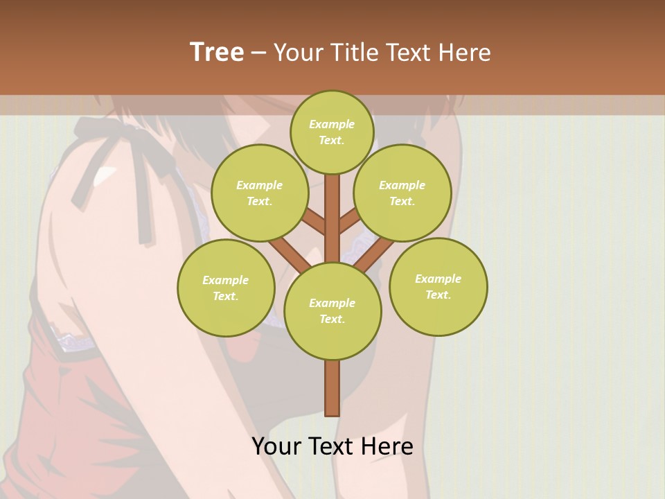 A Woman Sitting On The Ground With Her Legs Crossed PowerPoint Template