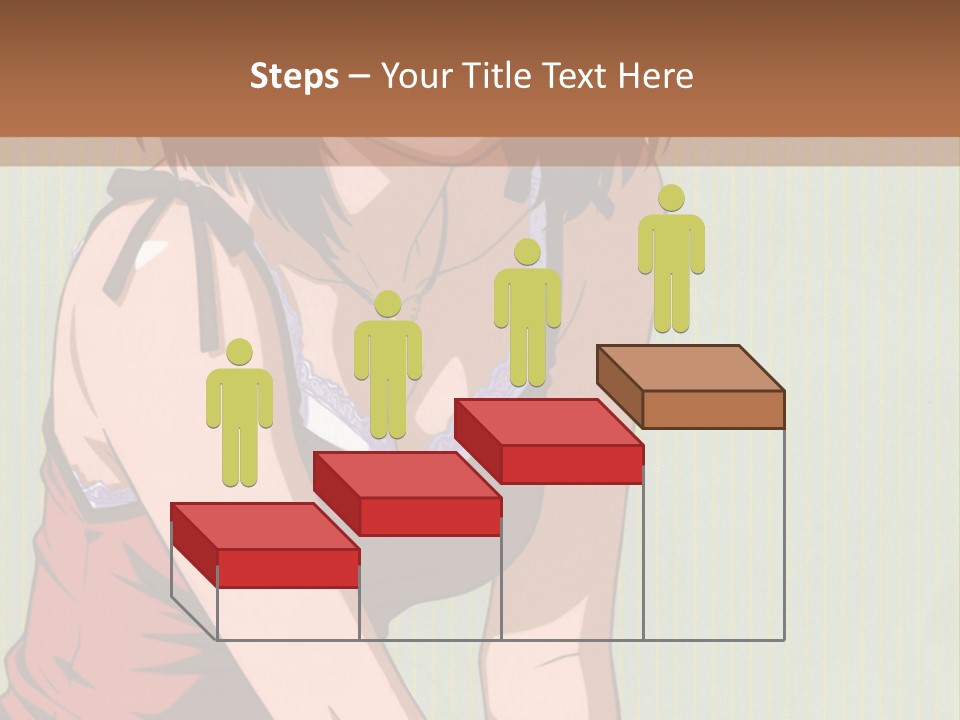 A Woman Sitting On The Ground With Her Legs Crossed PowerPoint Template