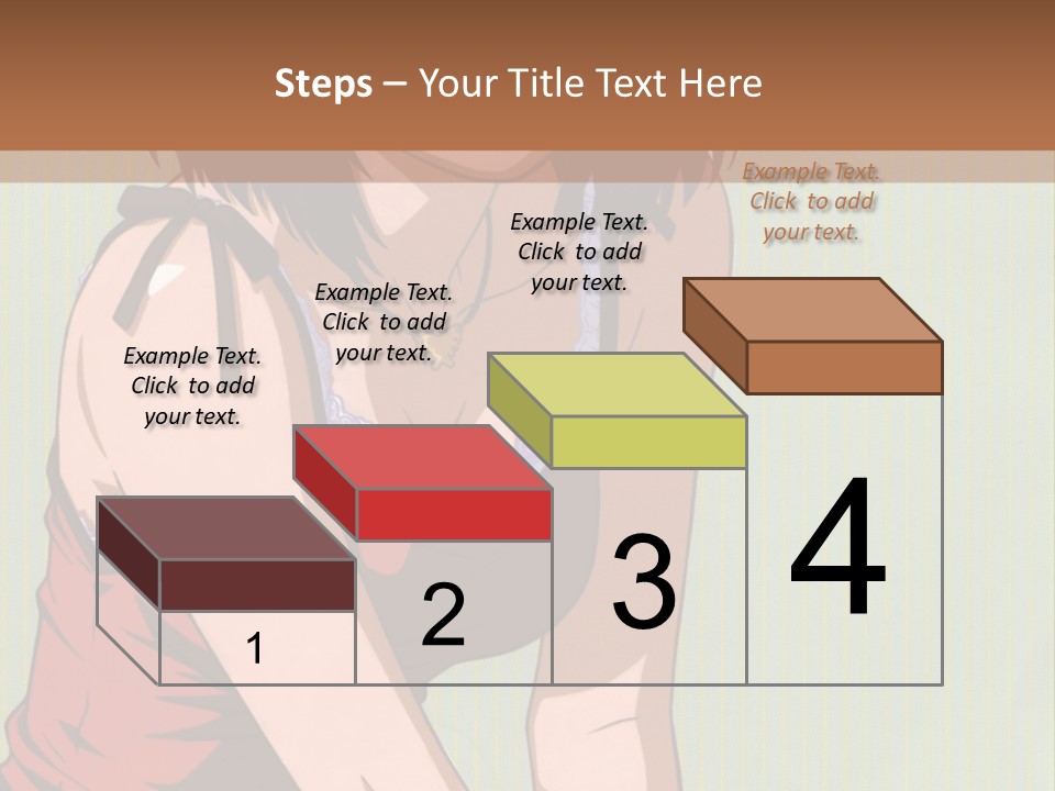 A Woman Sitting On The Ground With Her Legs Crossed PowerPoint Template