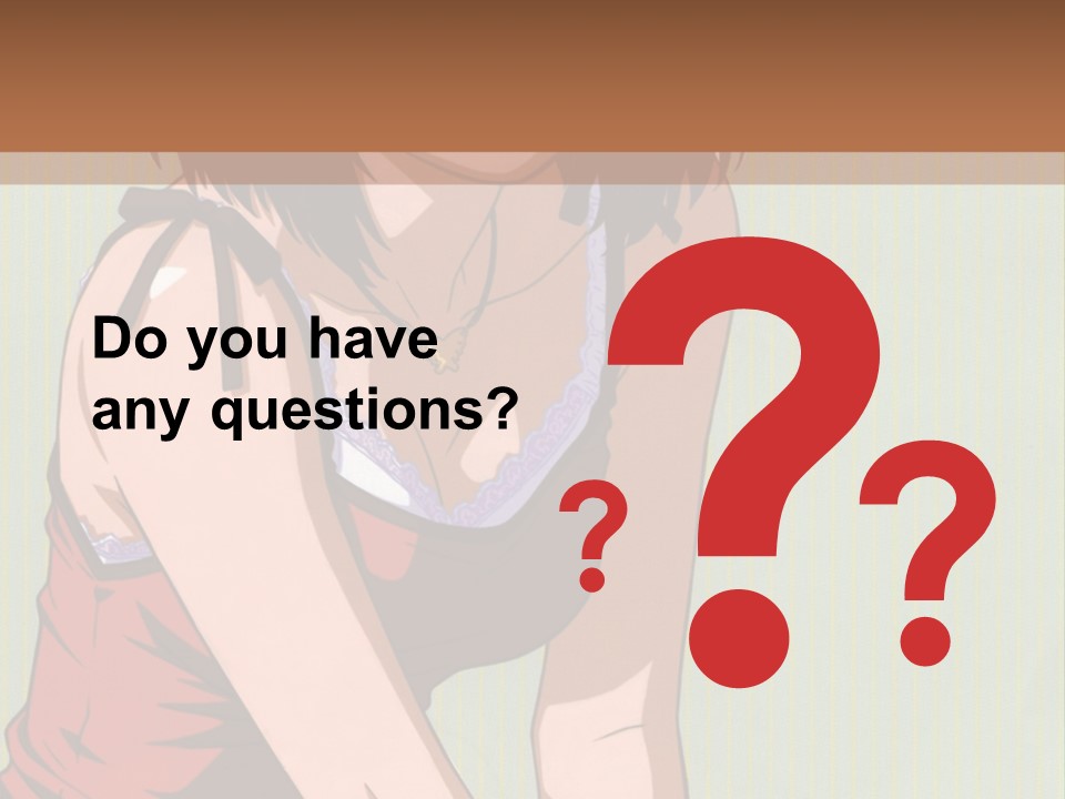 A Woman Sitting On The Ground With Her Legs Crossed PowerPoint Template