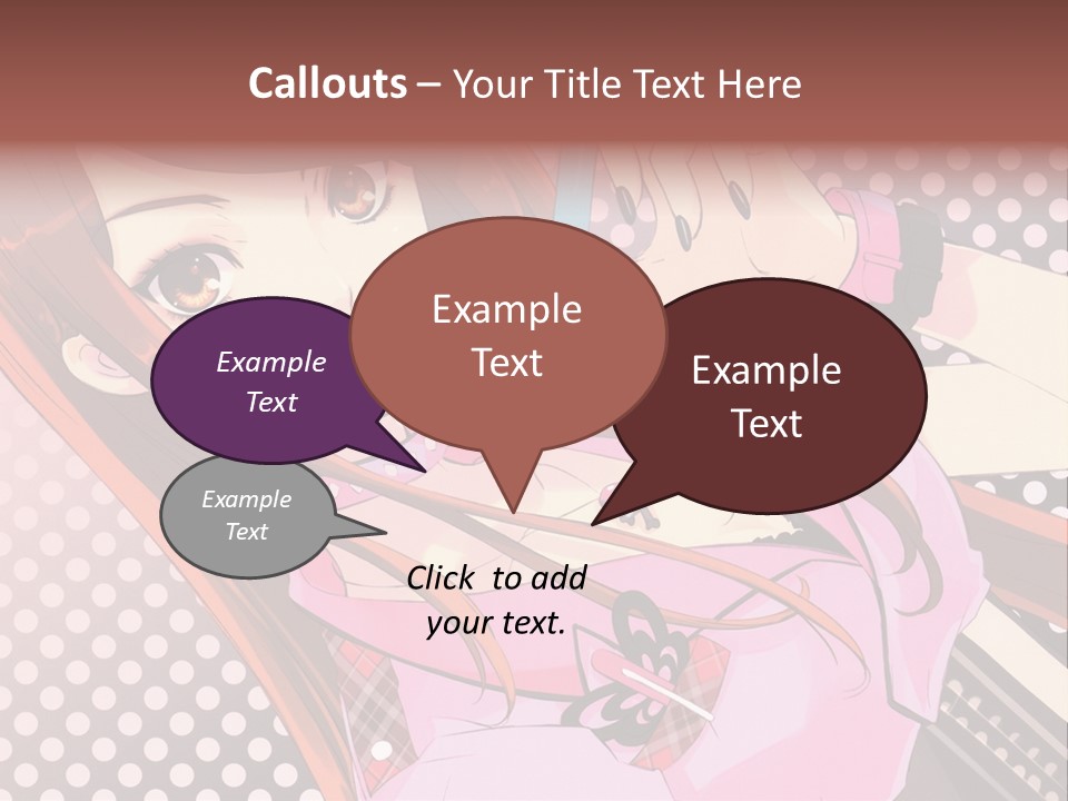 A Girl With Long Hair Holding A Pen In Her Hand PowerPoint Template