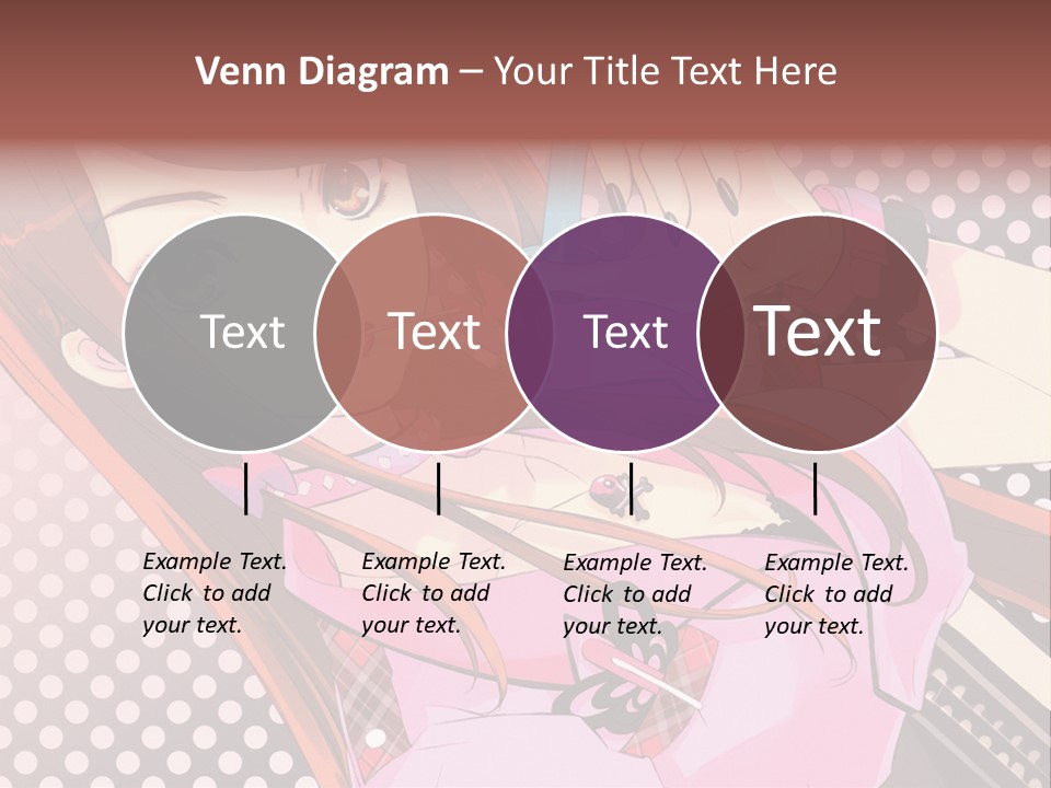 A Girl With Long Hair Holding A Pen In Her Hand PowerPoint Template