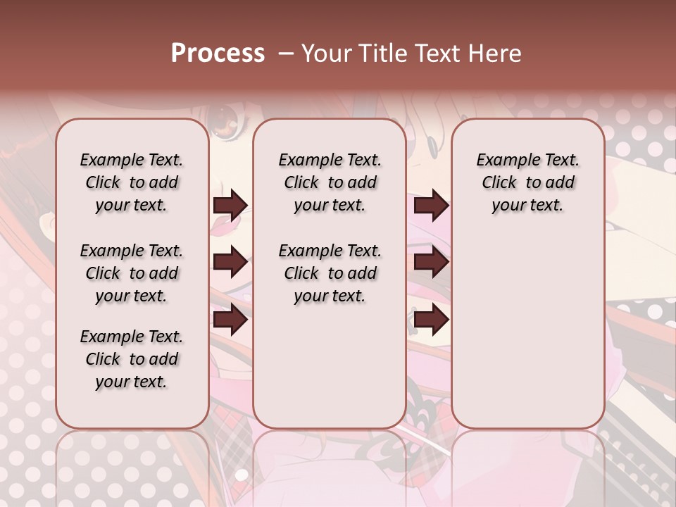 A Girl With Long Hair Holding A Pen In Her Hand PowerPoint Template