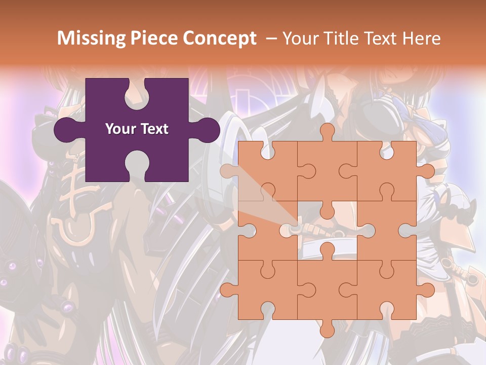 A Group Of Anime Characters Standing Next To Each Other PowerPoint Template