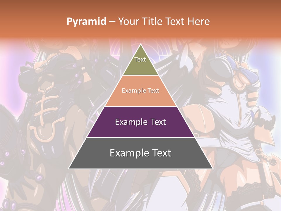 A Group Of Anime Characters Standing Next To Each Other PowerPoint Template