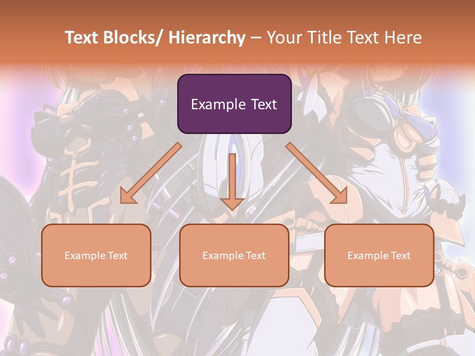 A Group Of Anime Characters Standing Next To Each Other PowerPoint Template