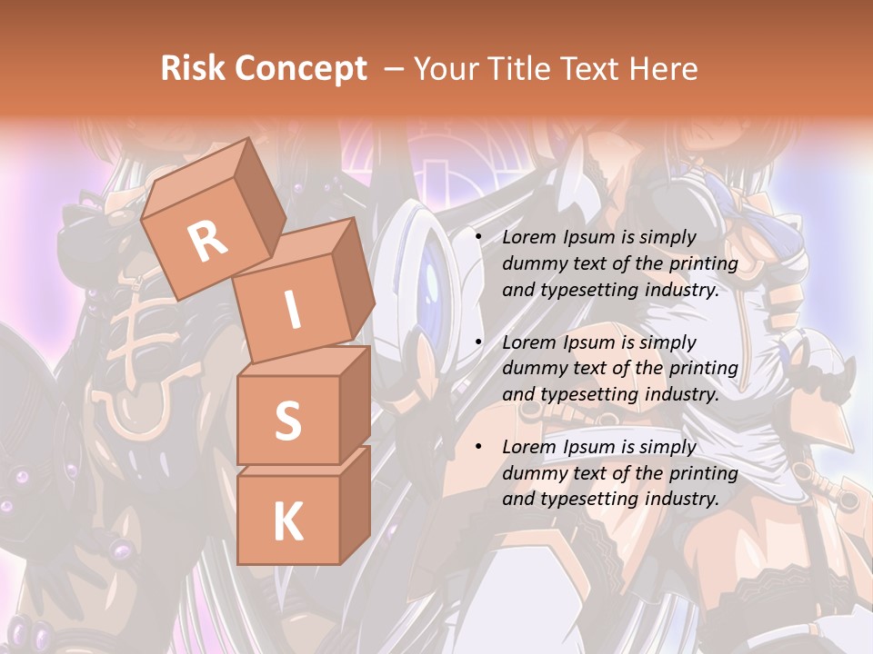 A Group Of Anime Characters Standing Next To Each Other PowerPoint Template