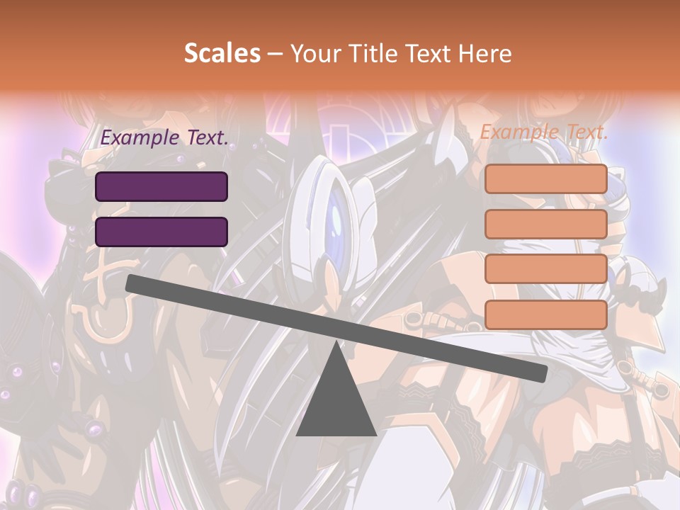 A Group Of Anime Characters Standing Next To Each Other PowerPoint Template