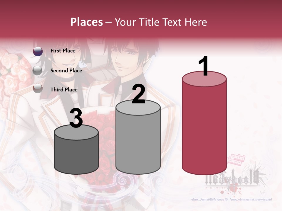 A Couple Holding A Bouquet Of Roses Powerpoint Template PowerPoint Template