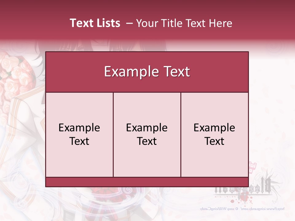 A Couple Holding A Bouquet Of Roses Powerpoint Template PowerPoint Template