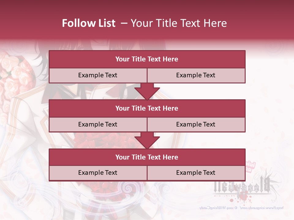 A Couple Holding A Bouquet Of Roses Powerpoint Template PowerPoint Template