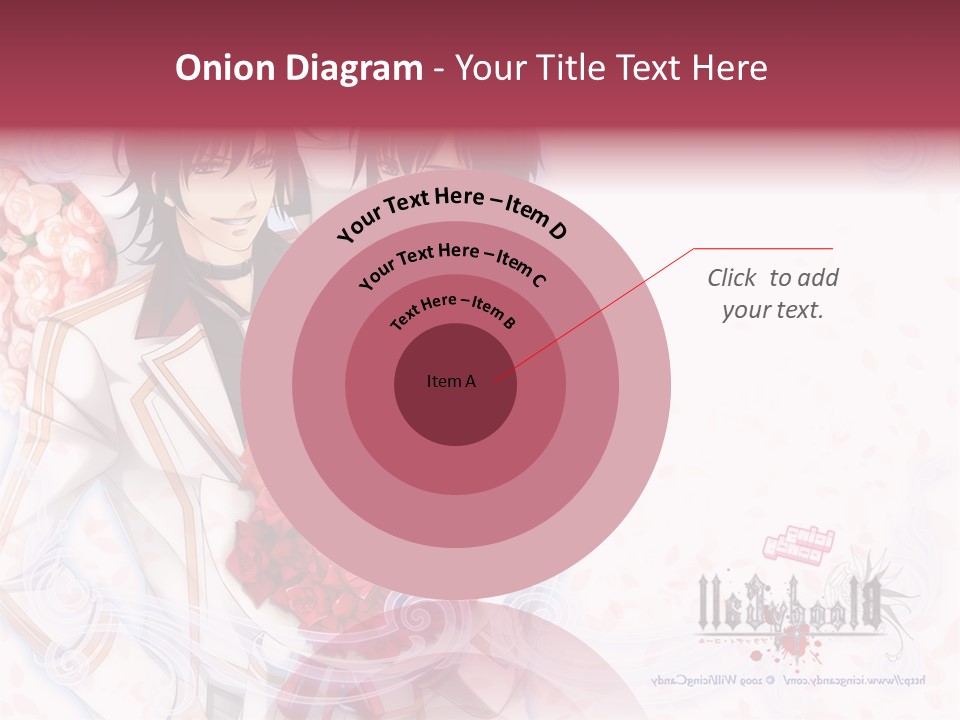 A Couple Holding A Bouquet Of Roses Powerpoint Template PowerPoint Template