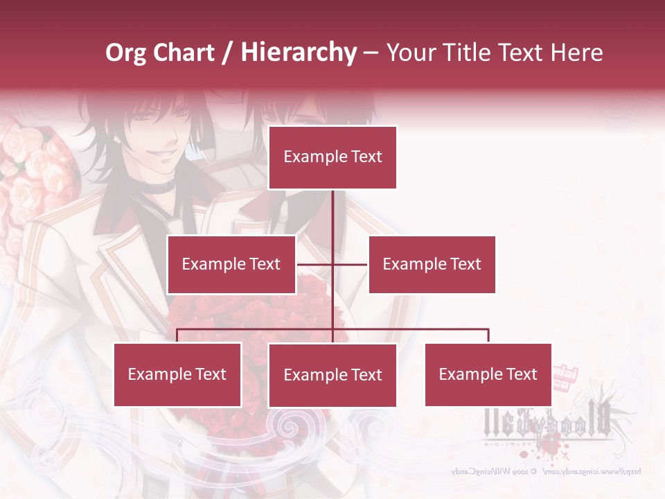 A Couple Holding A Bouquet Of Roses Powerpoint Template PowerPoint Template