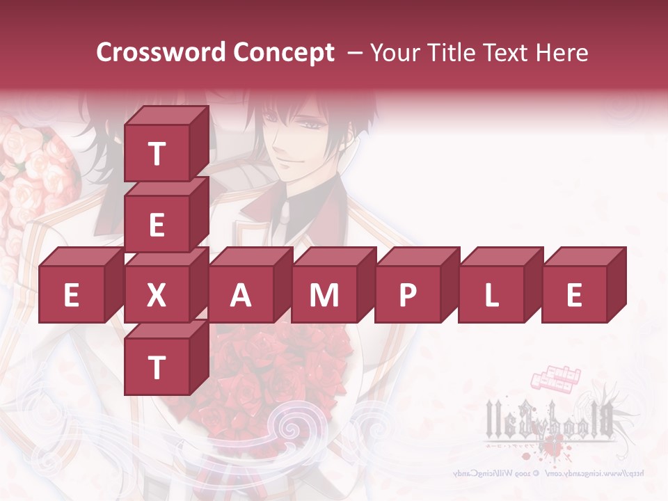 A Couple Holding A Bouquet Of Roses Powerpoint Template PowerPoint Template