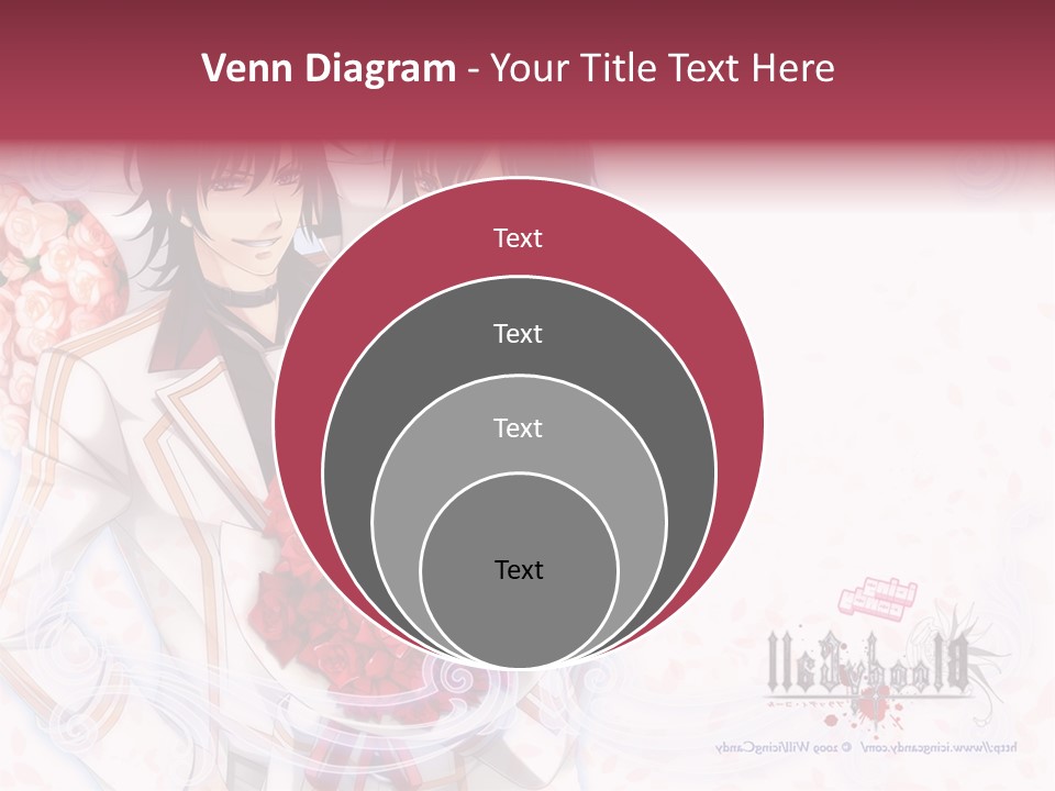 A Couple Holding A Bouquet Of Roses Powerpoint Template PowerPoint Template