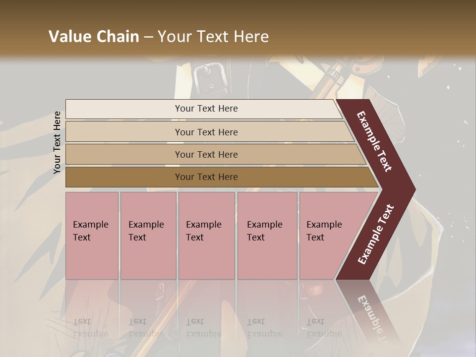 A Man With A Sword And A Hat On His Head PowerPoint Template