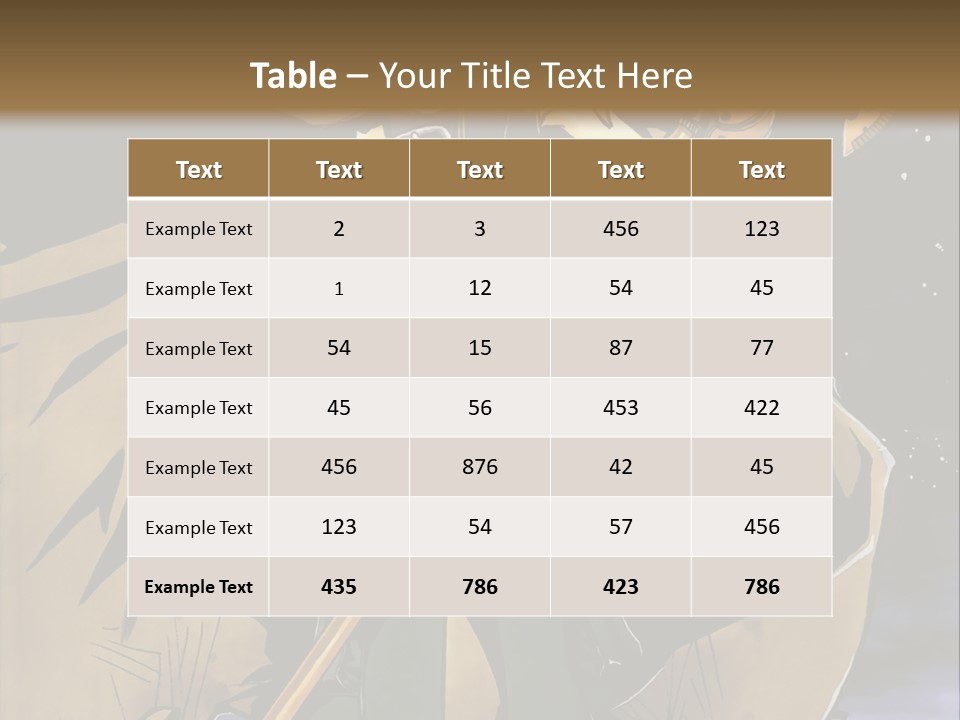 A Man With A Sword And A Hat On His Head PowerPoint Template