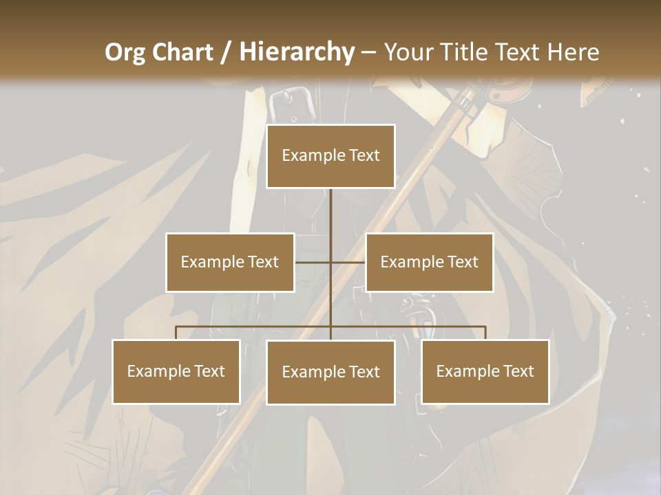 A Man With A Sword And A Hat On His Head PowerPoint Template