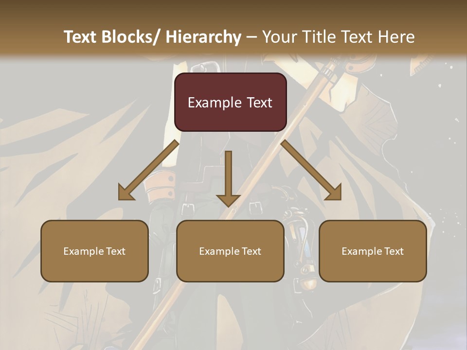 A Man With A Sword And A Hat On His Head PowerPoint Template