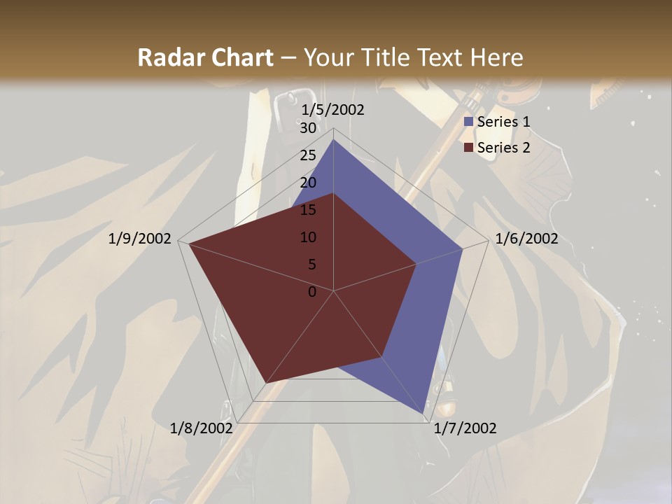 A Man With A Sword And A Hat On His Head PowerPoint Template