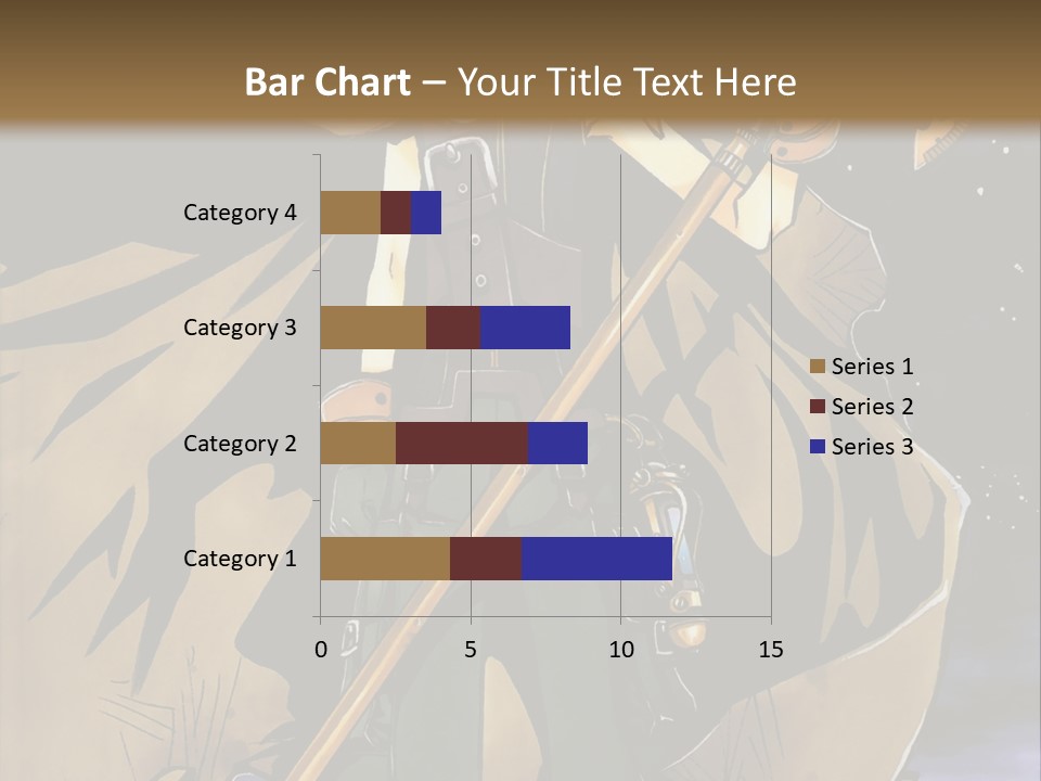 A Man With A Sword And A Hat On His Head PowerPoint Template