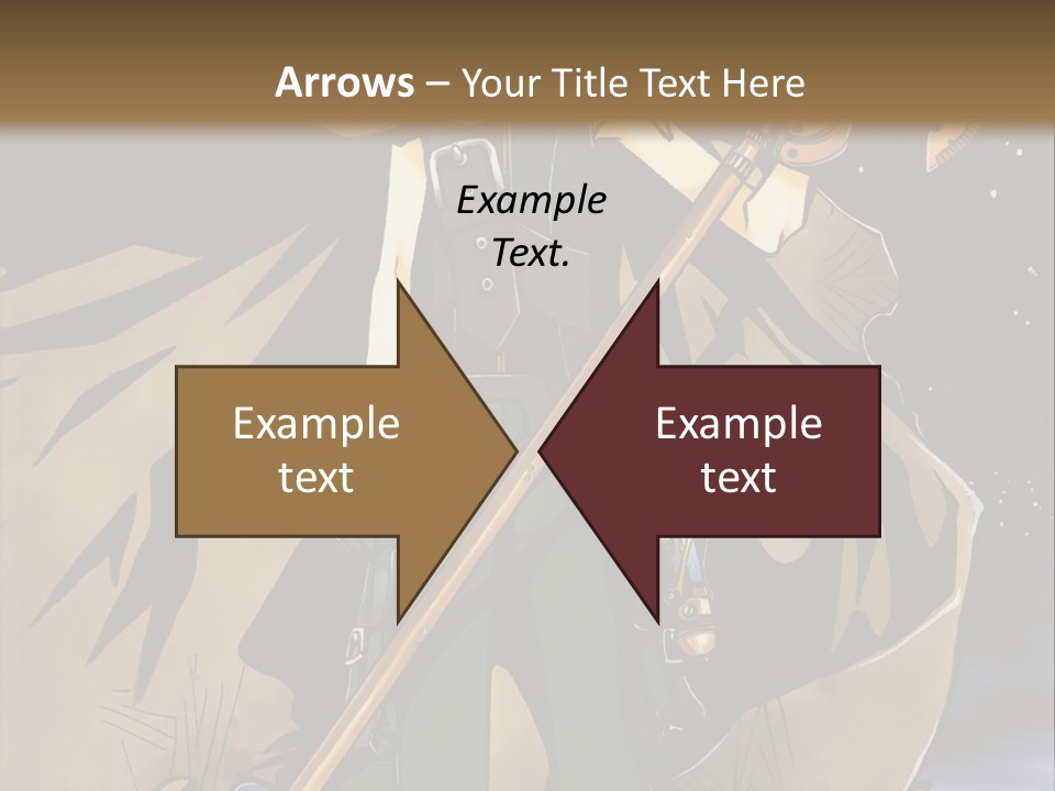 A Man With A Sword And A Hat On His Head PowerPoint Template