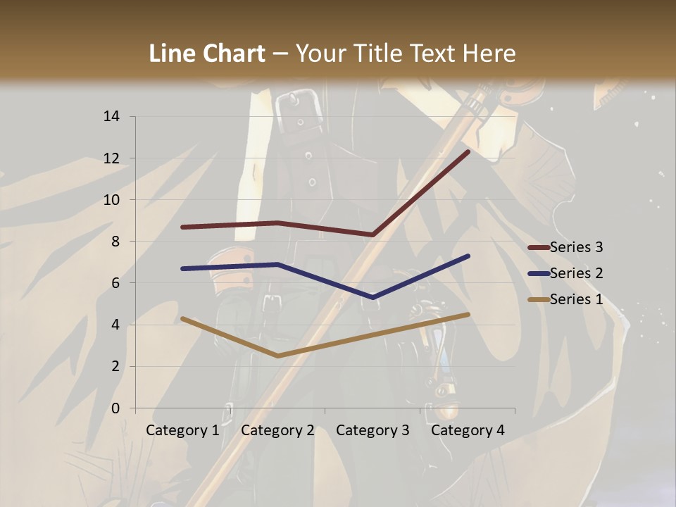 A Man With A Sword And A Hat On His Head PowerPoint Template