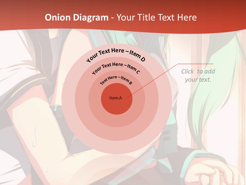 A Couple Of Anime Characters Sitting Next To Each Other PowerPoint Template