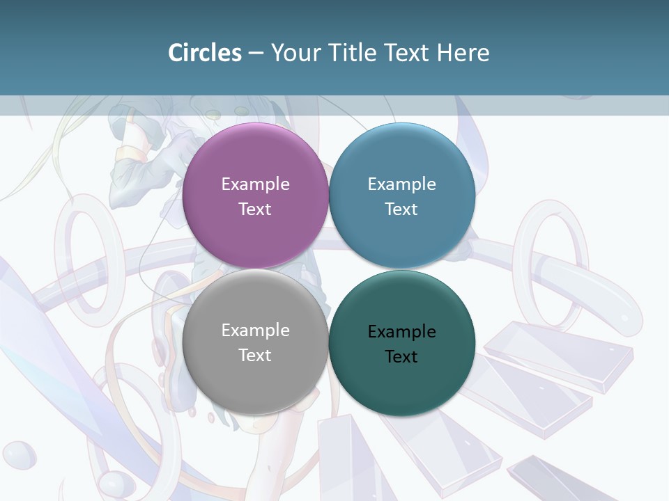 A Girl With A Sword Powerpoint Presentation PowerPoint Template