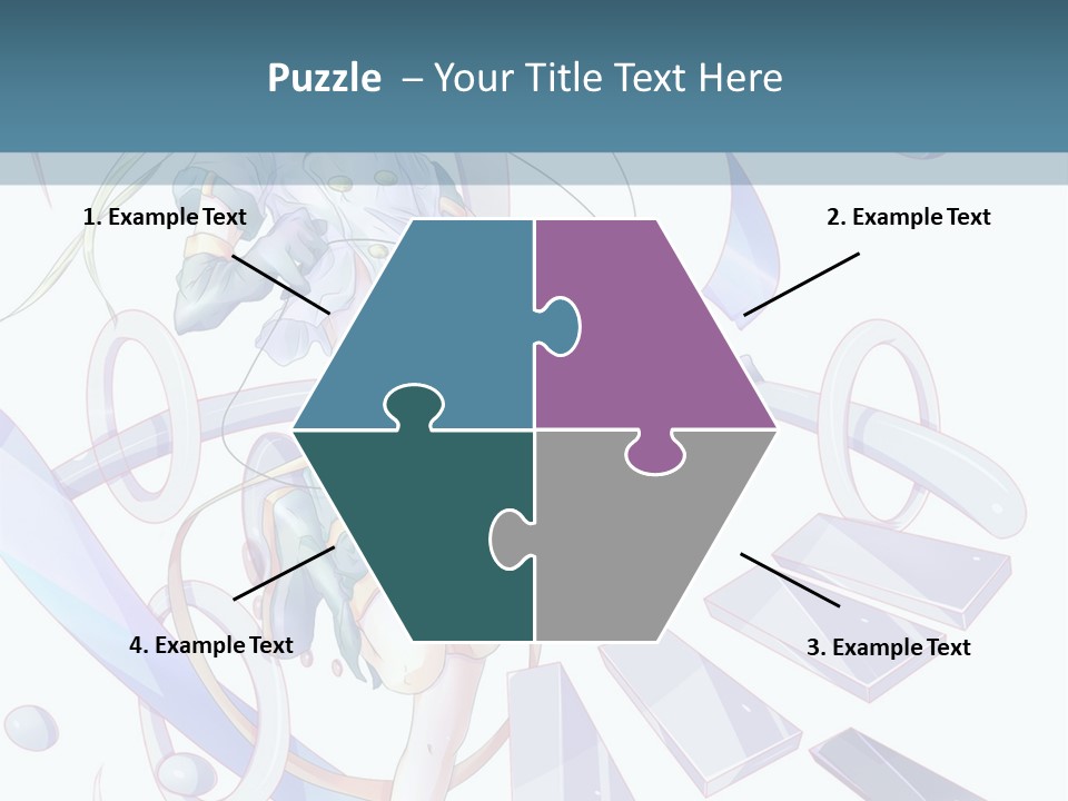 A Girl With A Sword Powerpoint Presentation PowerPoint Template