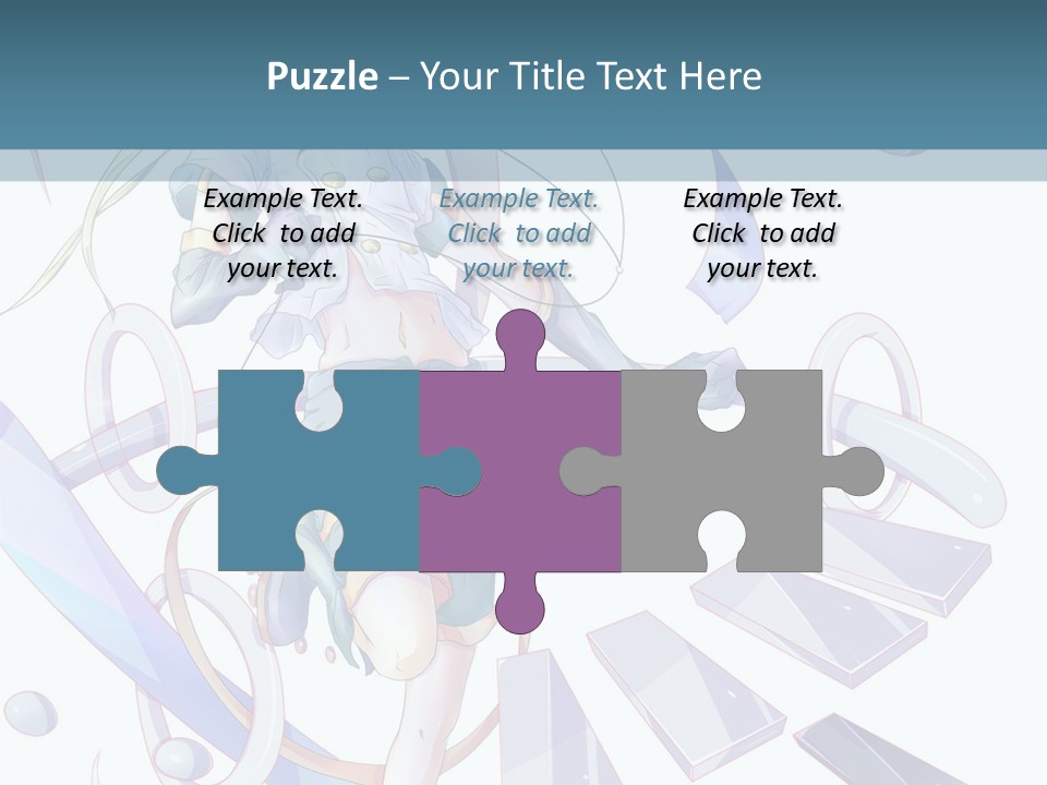 A Girl With A Sword Powerpoint Presentation PowerPoint Template