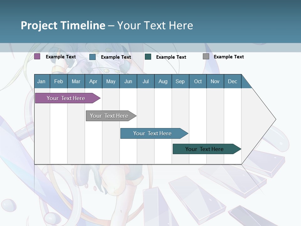 A Girl With A Sword Powerpoint Presentation PowerPoint Template