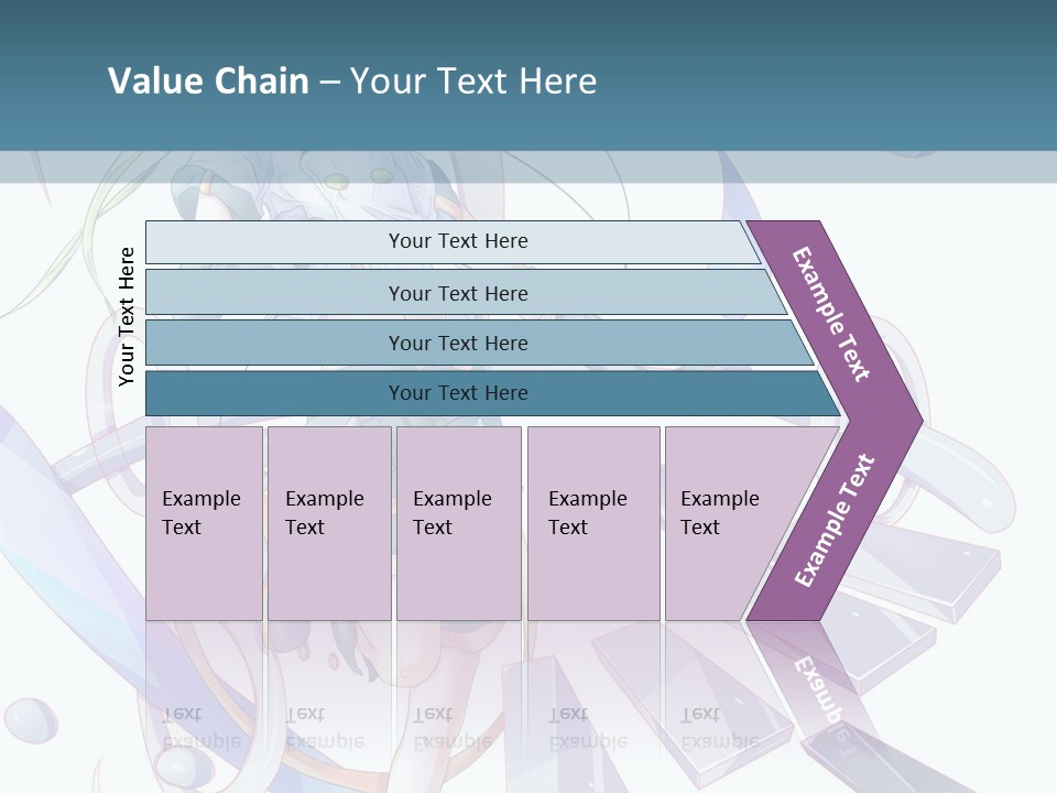 A Girl With A Sword Powerpoint Presentation PowerPoint Template