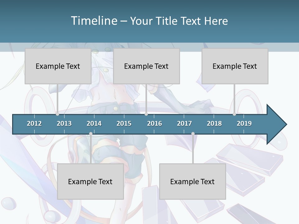 A Girl With A Sword Powerpoint Presentation PowerPoint Template