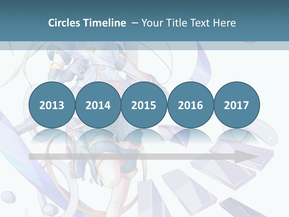 A Girl With A Sword Powerpoint Presentation PowerPoint Template