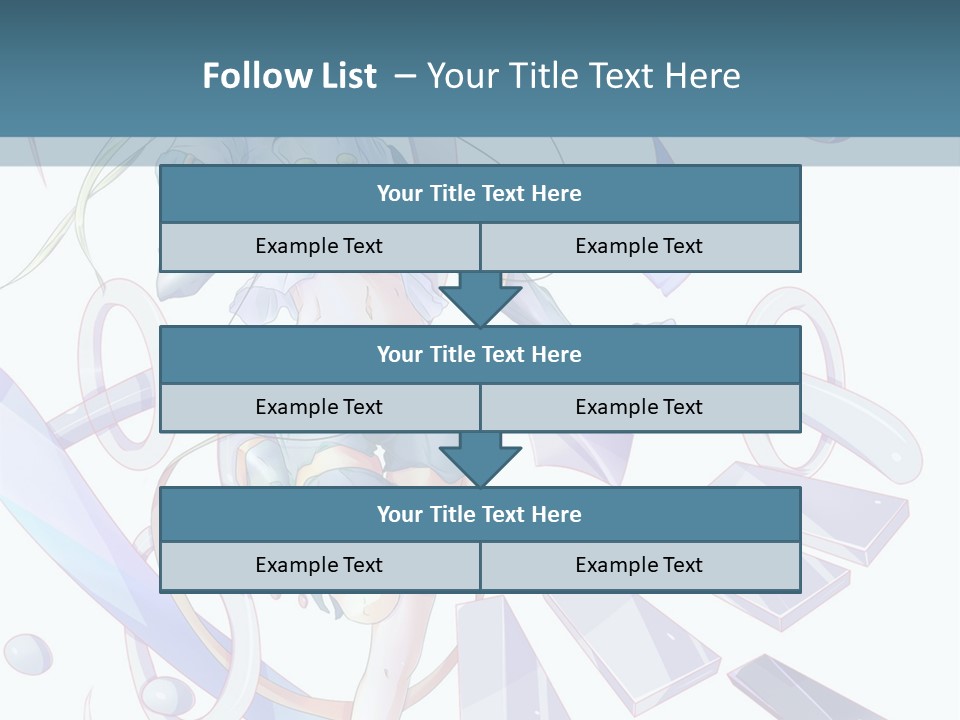 A Girl With A Sword Powerpoint Presentation PowerPoint Template