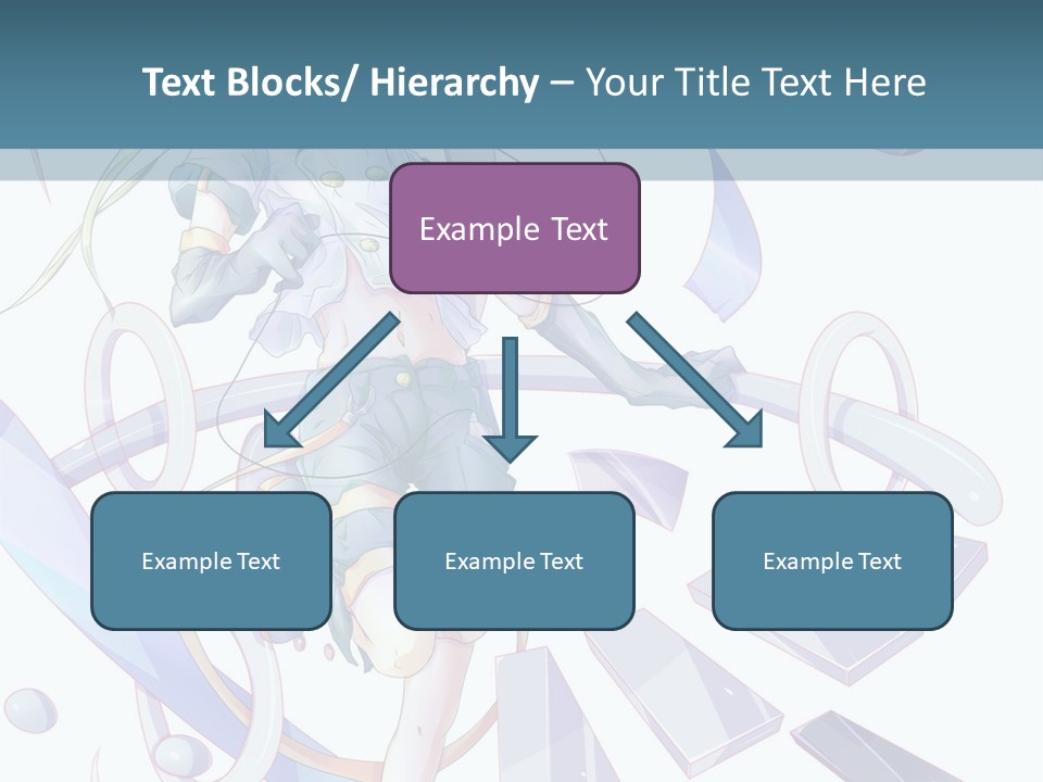 A Girl With A Sword Powerpoint Presentation PowerPoint Template