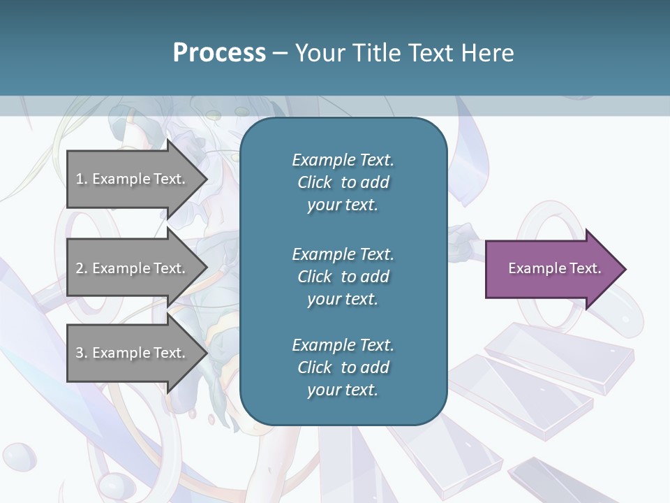 A Girl With A Sword Powerpoint Presentation PowerPoint Template
