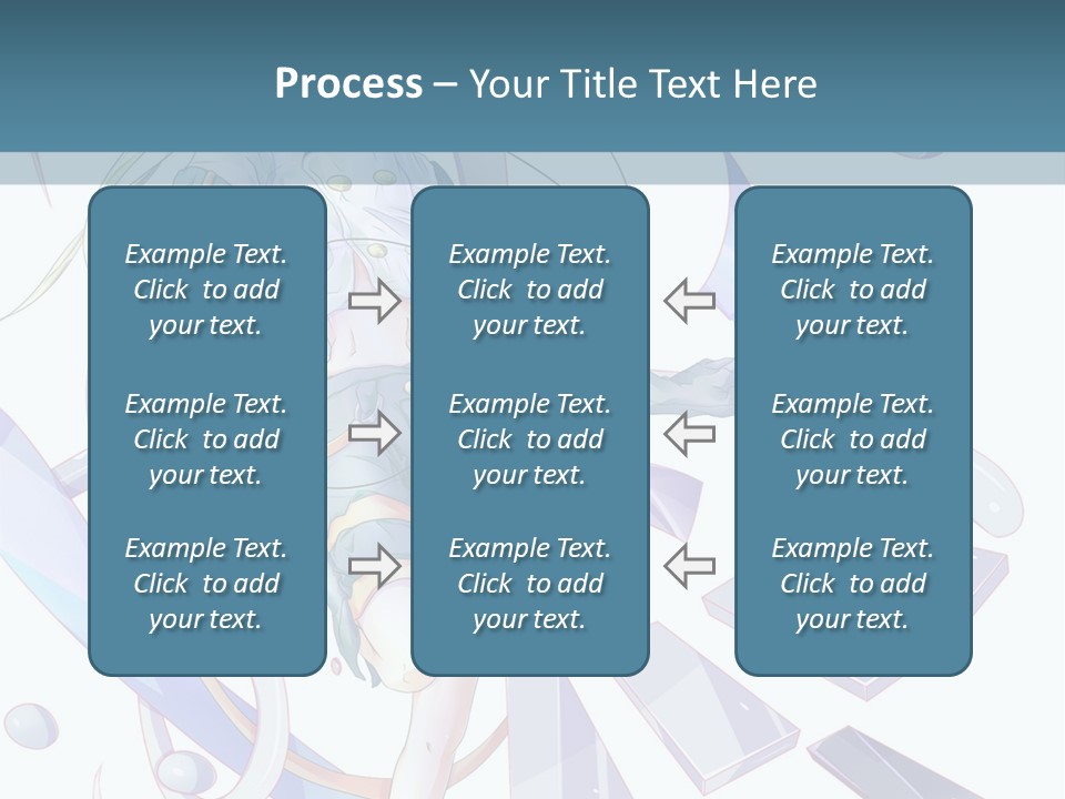 A Girl With A Sword Powerpoint Presentation PowerPoint Template