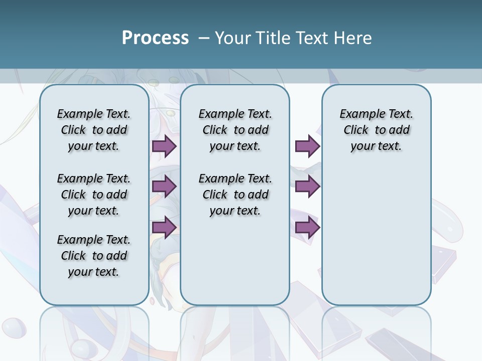 A Girl With A Sword Powerpoint Presentation PowerPoint Template