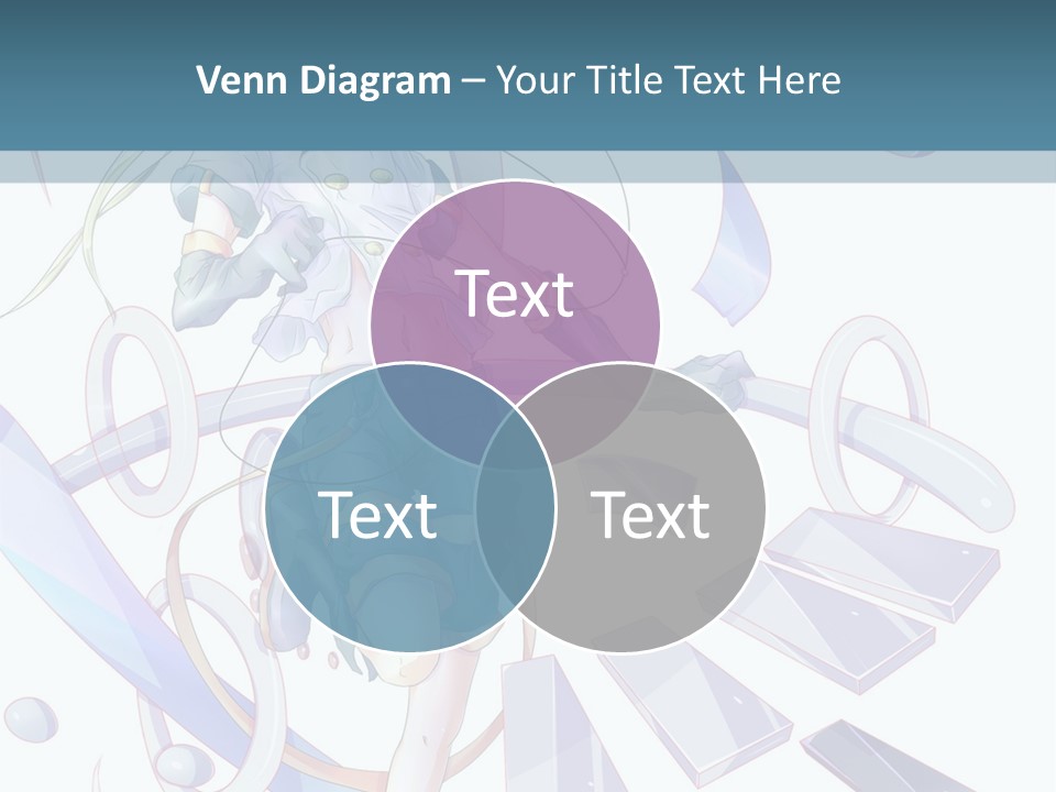 A Girl With A Sword Powerpoint Presentation PowerPoint Template