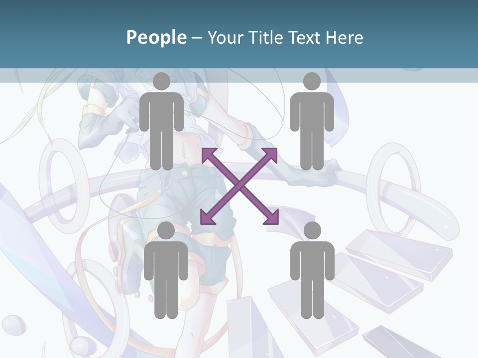 A Girl With A Sword Powerpoint Presentation PowerPoint Template