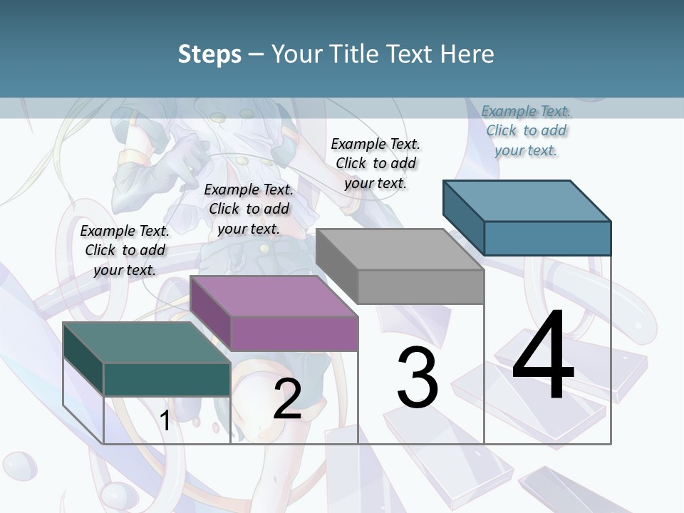 A Girl With A Sword Powerpoint Presentation PowerPoint Template