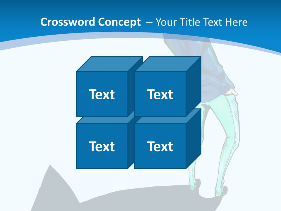 A Person Standing On Top Of A Hill PowerPoint Template