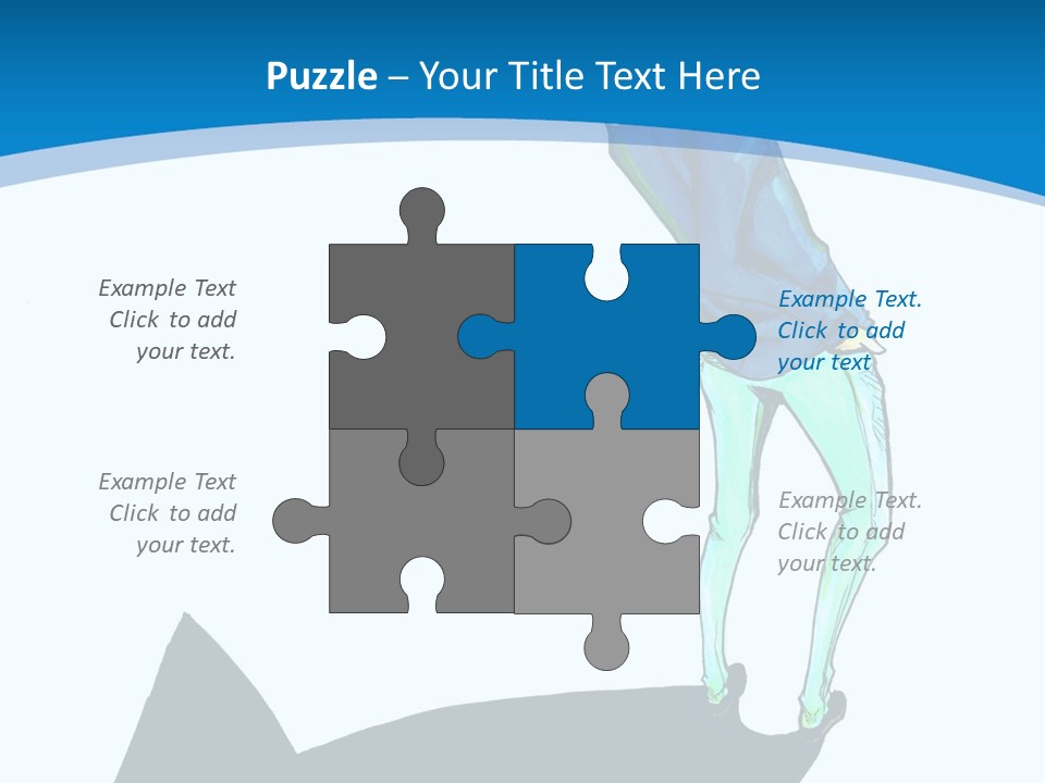 A Person Standing On Top Of A Hill PowerPoint Template